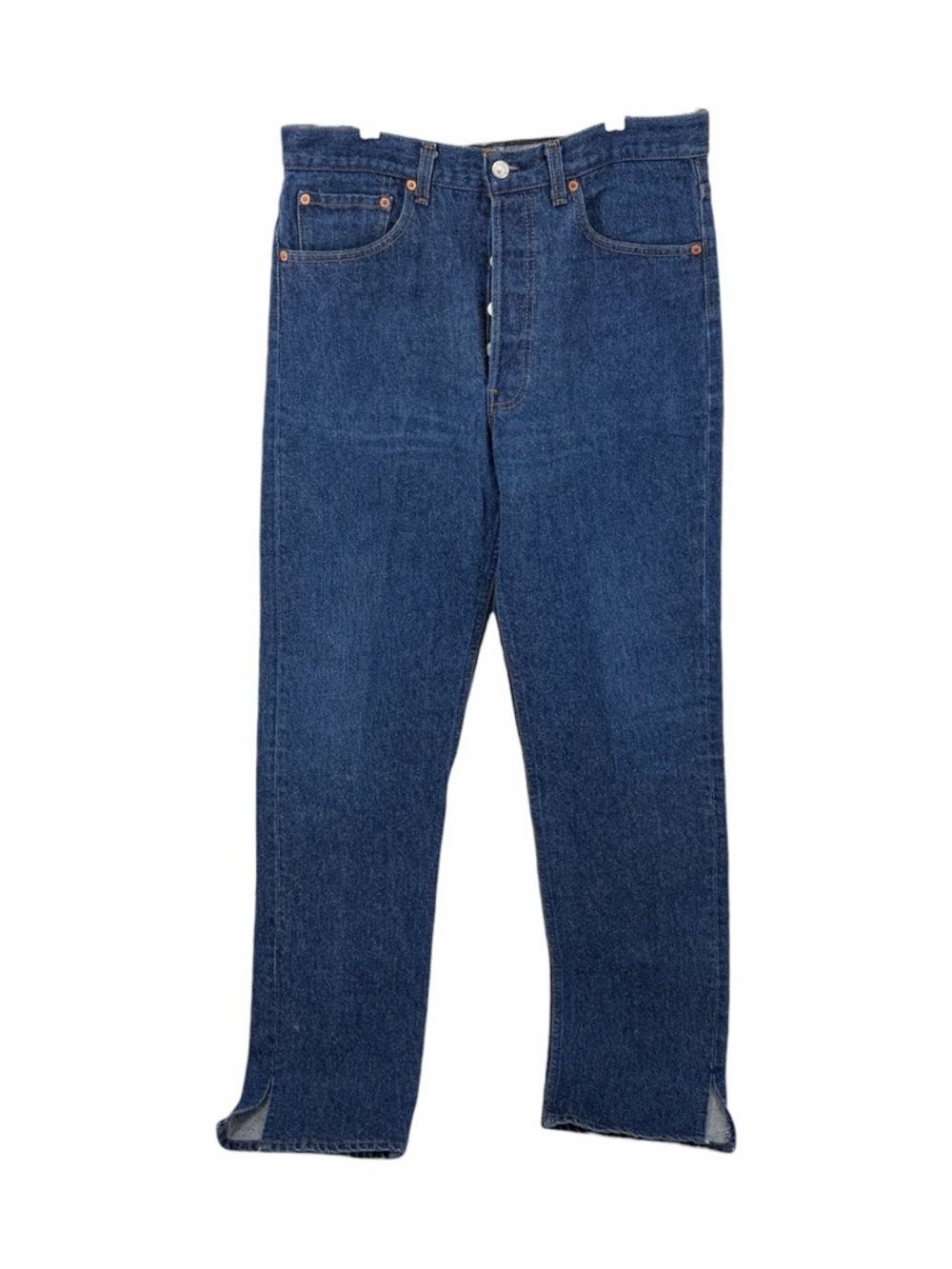 Vintage Levi's Men's Classic Dark Blue Denim Jeans